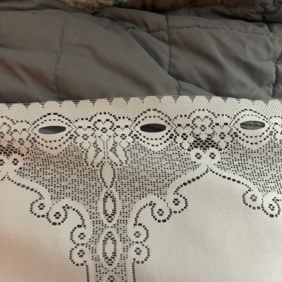 Lace valance curtain-2 - Picture 5 of 12